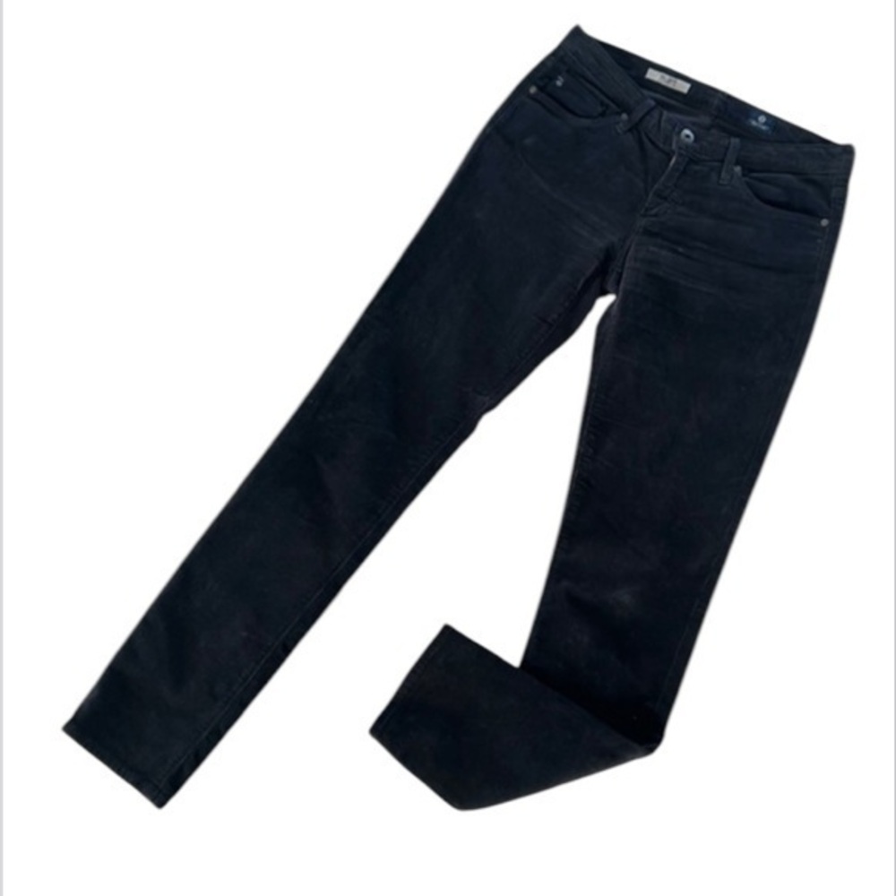 AG the stilt cigarette leg brown corduroy pants size 26